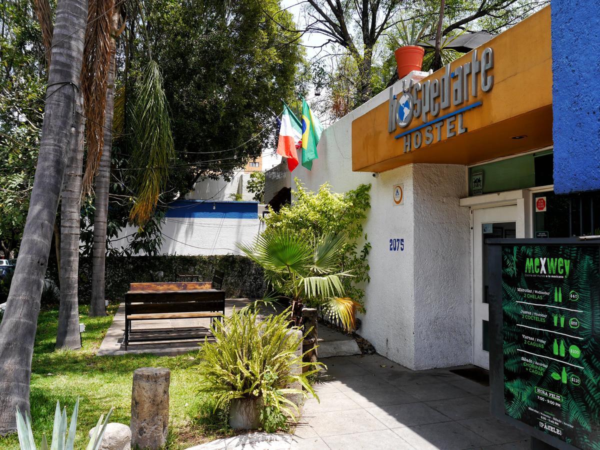 גואדלחארה Hostel Hospedarte Chapultepec מראה חיצוני תמונה