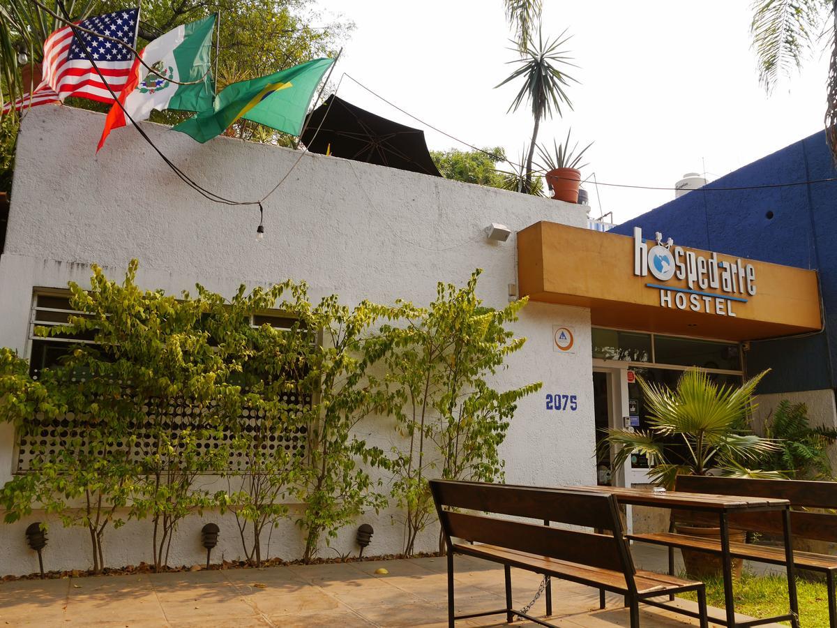 גואדלחארה Hostel Hospedarte Chapultepec מראה חיצוני תמונה